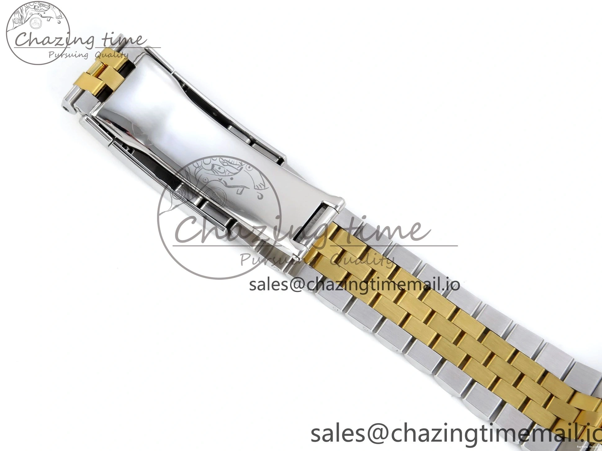 1225 Resilient DateJust 36 126233 EWEF Best Edition YG Stick Dial on SS YG Jubilee Bracelet A 624